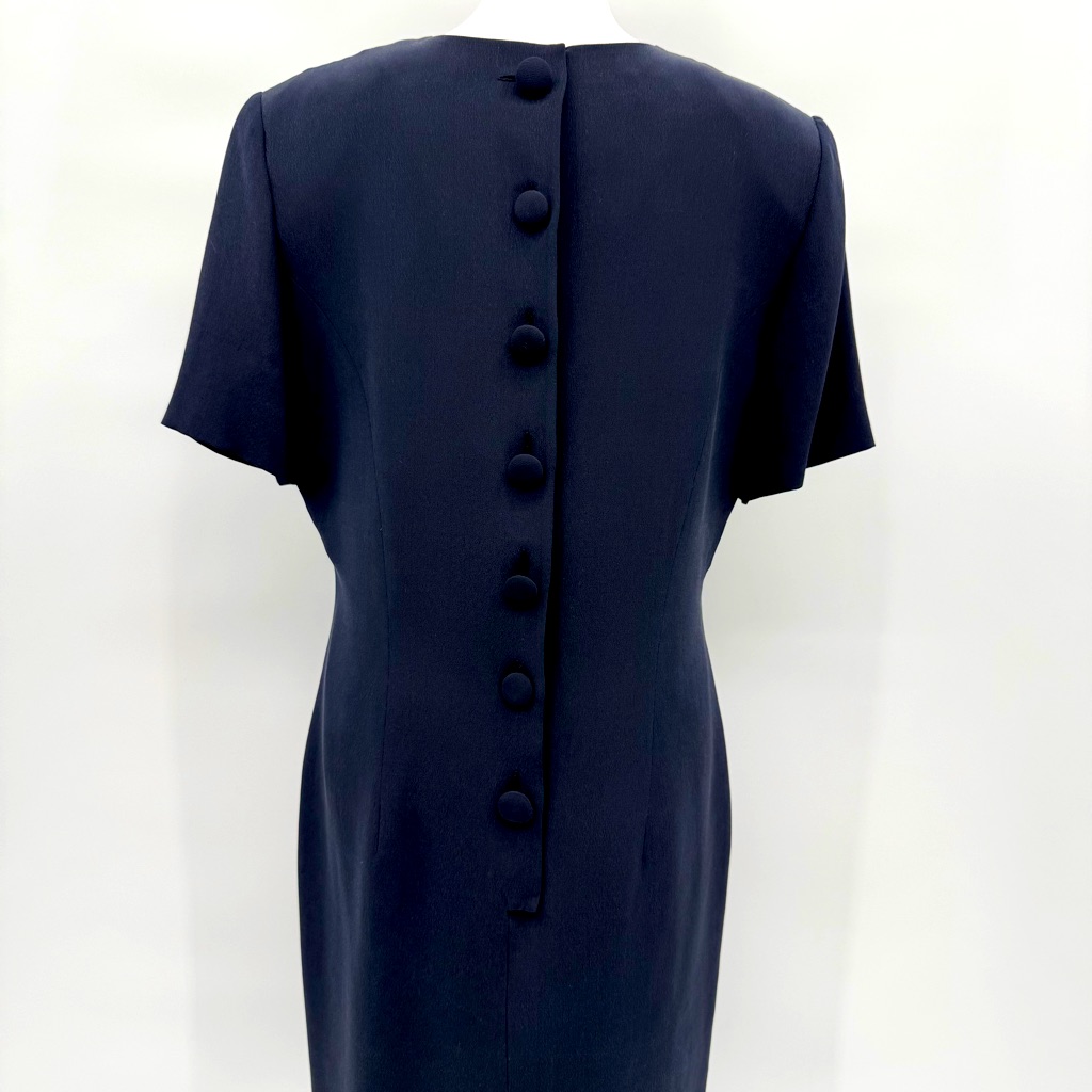 Talbots Navy Midi Dress